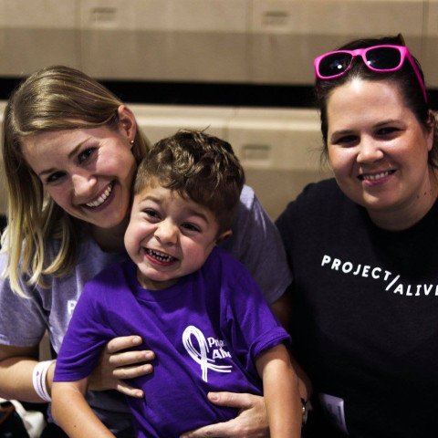 Sebastian and his mom and friend